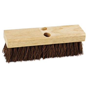 Boardwalk® Deck Brush Head, 2" Brown Palmyra Bristles, 10" Brush freeshipping - TVN Wholesale